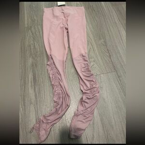 Fabletics Pink Ruched Leggings